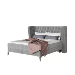 Online Boxspringbett Benito Moon Grau 160X200Cm Betten