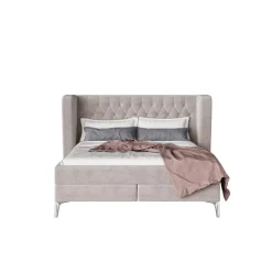 Online Boxspringbett Benito Moon Creme 160X200Cm Betten