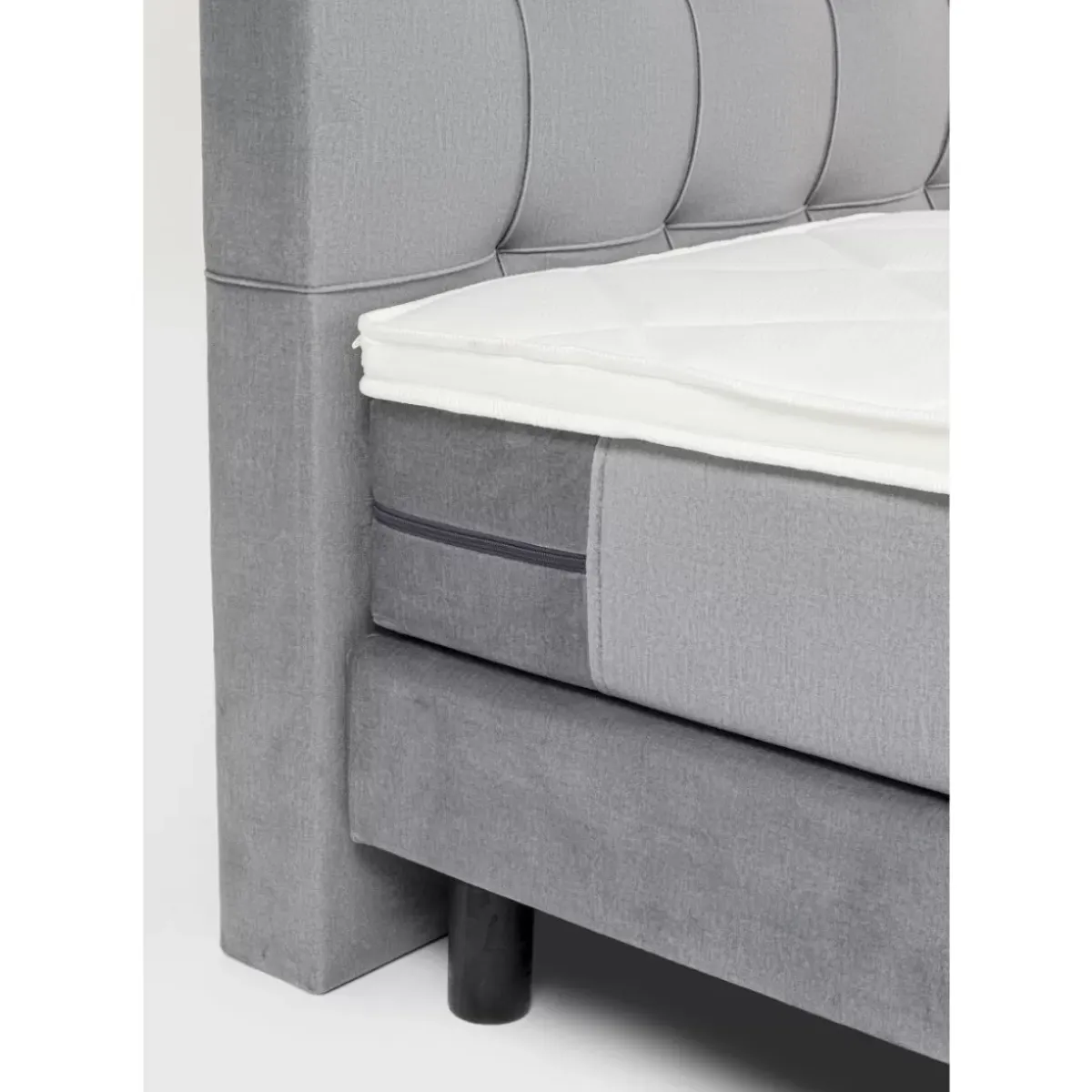 Boxspringbett Benito Star Grau 160X200Cm Betten