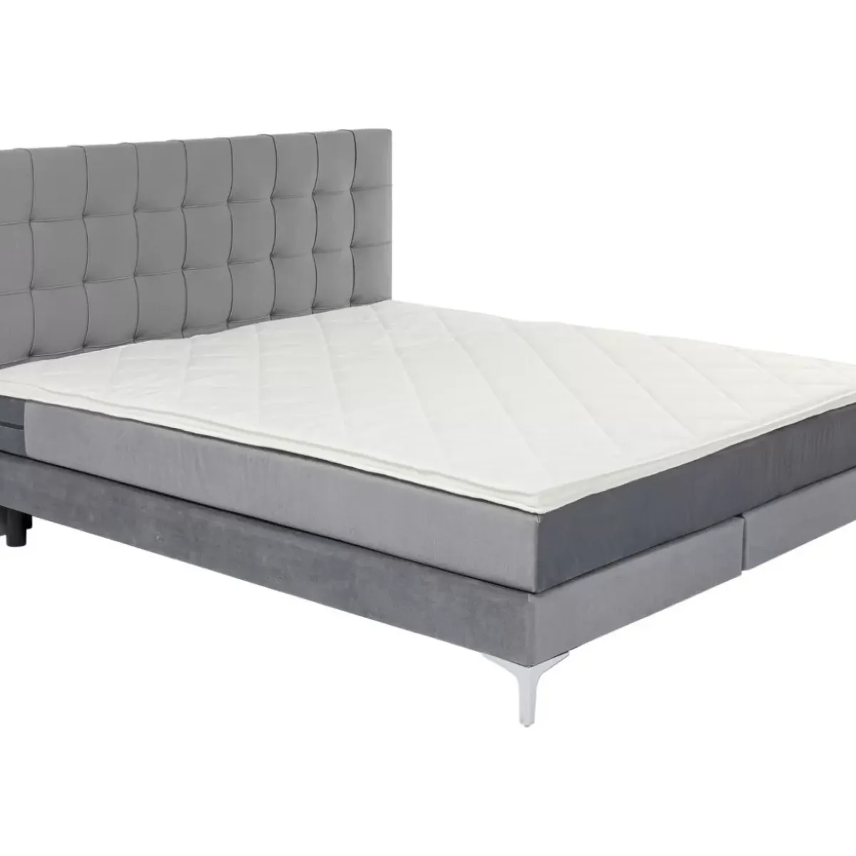 Boxspringbett Benito Star Grau 160X200Cm Betten