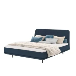 Outlet Boxspringbett Luna Blau 180X200Cm Betten