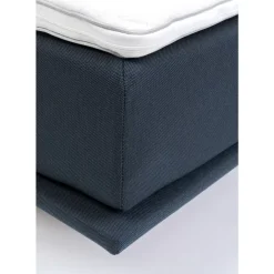 Outlet Boxspringbett Luna Blau 180X200Cm Betten