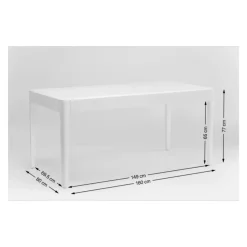 Outlet Brooklyn Nature Tisch 160X80Cm Tische