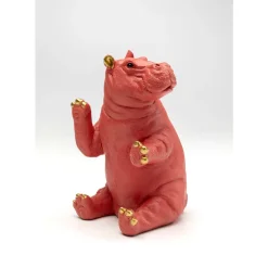 Hot Buchstutze Hippo Pink (2/Set) Deko & Geschenkartikel