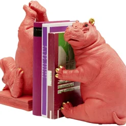 Hot Buchstutze Hippo Pink (2/Set) Deko & Geschenkartikel