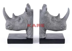 Hot Buchstutze Rhino (2/Set) Deko & Geschenkartikel