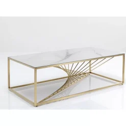 Couchtisch Art Marble Glass 140X70Cm Tische