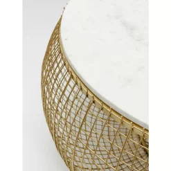 Best Couchtisch Cesta Marmor Gold O100Cm Tische