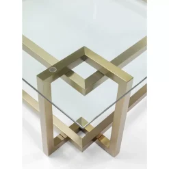 Outlet Couchtisch Clara Gold 120X120 Tische