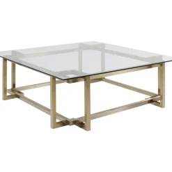 Outlet Couchtisch Clara Gold 120X120 Tische
