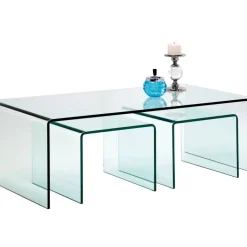 Outlet Couchtisch Clear Club (3/Set) Tische