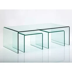 Outlet Couchtisch Clear Club (3/Set) Tische