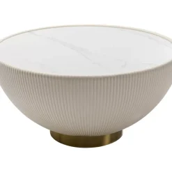 New Couchtisch Endless Vegas Weis O71Cm Tische