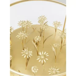 Discount Couchtisch Flower Meadow Gold O80 Tische