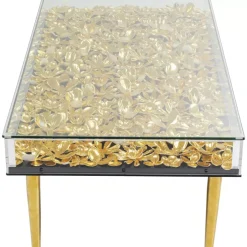 Hot Couchtisch Gold Flowers 120X60 Tische