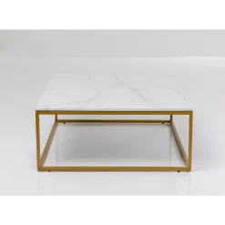 Outlet Couchtisch Key West Gold 90X90Cm Tische
