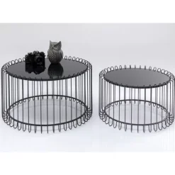 New Couchtisch Line Onyx (2/Set) Tische