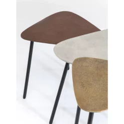 Discount Couchtisch Loft Triangle Vintage (3/Set) Tische