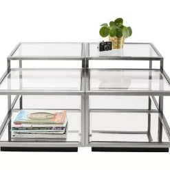 Sale Couchtisch Luigi Silber (4/Set) Tische
