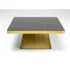 Sale Couchtisch Miler Gold 80X80Cm Tische