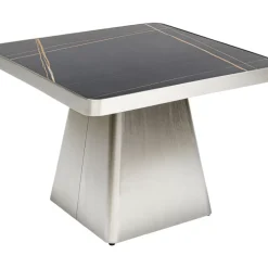 Discount Couchtisch Miler Silber 80X80Cm Tische