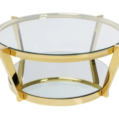 Clearance Couchtisch Monocolo Gold O90 Tische