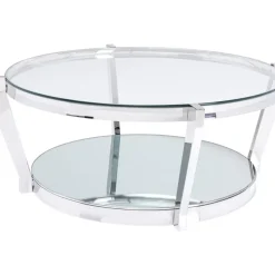 Online Couchtisch Monocolo Silber O90 Tische