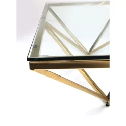 Hot Couchtisch Network Gold 105X105Cm Tische