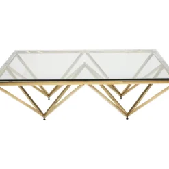Hot Couchtisch Network Gold 105X105Cm Tische