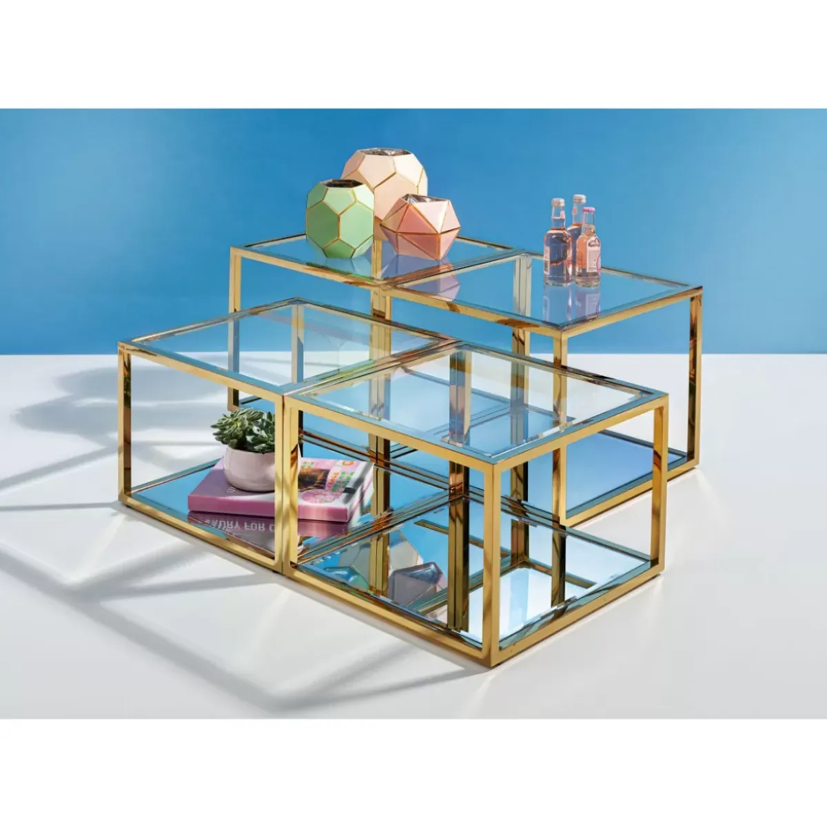 Online Couchtisch Orion Gold (4/Set) Tische