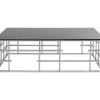 Discount Couchtisch Rome Silber 130X70Cm Tische