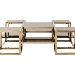Hot Couchtisch Steps Gold 120X120Cm Tische