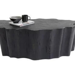 Outlet Couchtisch Tree Stump Schwarz 119X68Cm Tische