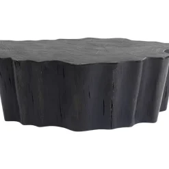 Outlet Couchtisch Tree Stump Schwarz 119X68Cm Tische