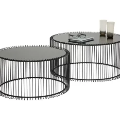 New Couchtisch Wire Black (2/Set) Tische