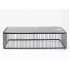 Hot Couchtisch Wire Glas Marble Schwarz 145X70Cm Tische