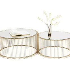 Online Couchtisch Wire Messing (2/Set) Tische