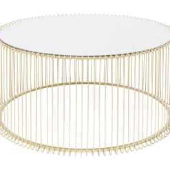 Discount Couchtisch Wire Uno Brass O80Cm Tische