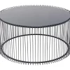 Outlet Couchtisch Wire Uno Schwarz O80Cm Tische