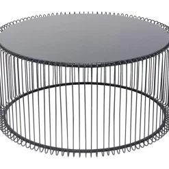 Outlet Couchtisch Wire Uno Schwarz O80Cm Tische