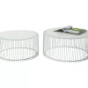 Hot Couchtisch Wire White (2/Set) Tische
