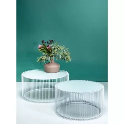 Hot Couchtisch Wire White (2/Set) Tische