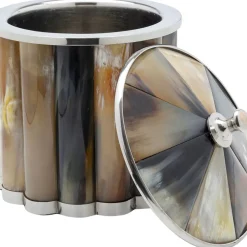 Deko Dose Natural Horn 21Cm Deko & Geschenkartikel