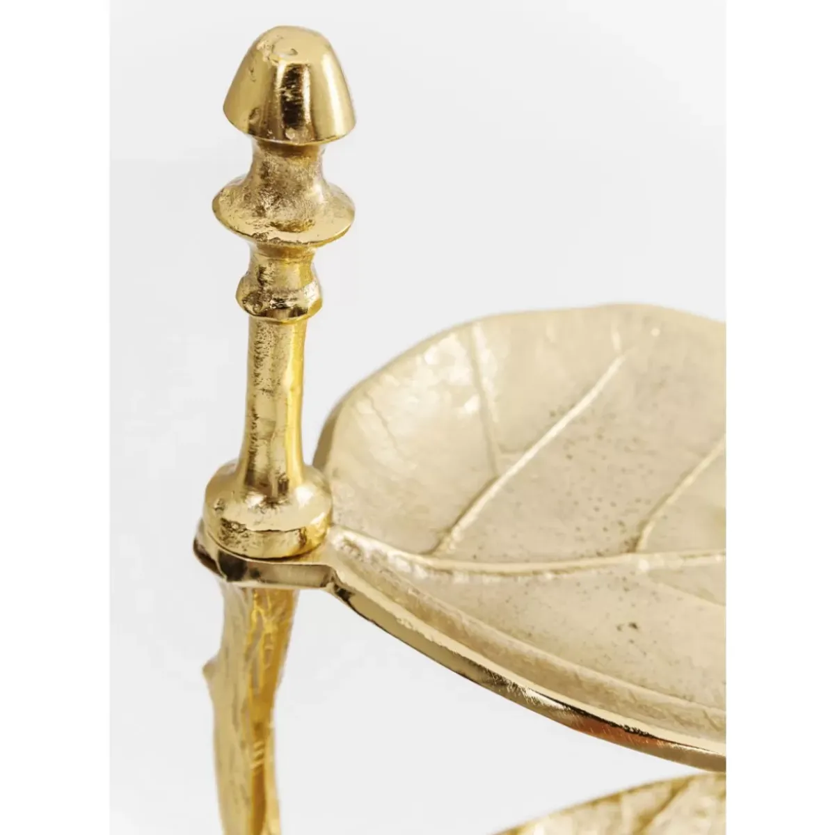 Sale Deko Etagere Leaf Gold Geschirr & Tischaccessoires