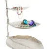 Sale Deko Etagere Leaf Silber Geschirr & Tischaccessoires