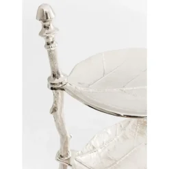 Sale Deko Etagere Leaf Silber Geschirr & Tischaccessoires