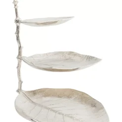 Sale Deko Etagere Leaf Silber Geschirr & Tischaccessoires