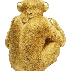 New Deko Figur Baby Ape Gold 53 Deko & Geschenkartikel
