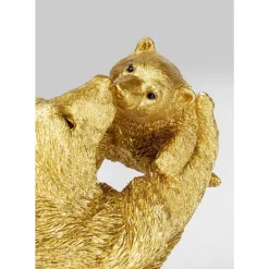 Sale Deko Figur Bear Lucky Mom Gold 27Cm Deko & Geschenkartikel