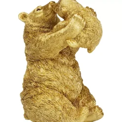Sale Deko Figur Bear Lucky Mom Gold 27Cm Deko & Geschenkartikel